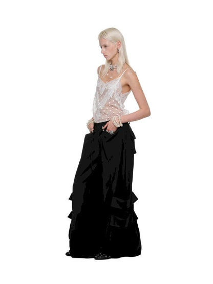 Lace See Through Halter Dress【s0000011602】