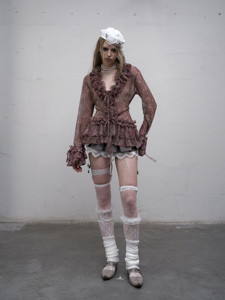 Long Sleeve Flared Sun Protection Shirt【s0000012328】