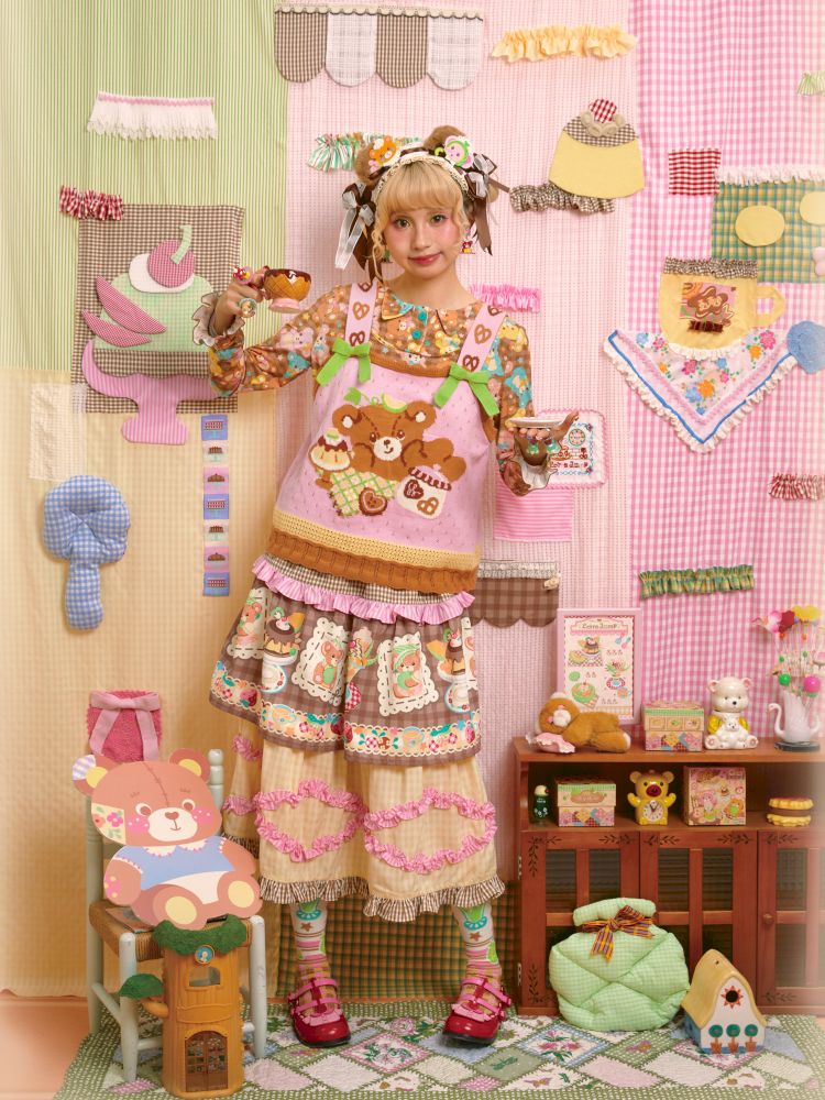 Needle Skeleton Knit Camisole Vest【s0000013701】