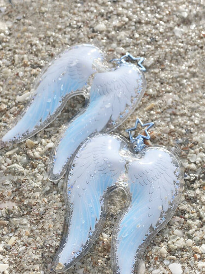Angel Wing Sequin Inflatable Charm【s0000017482】