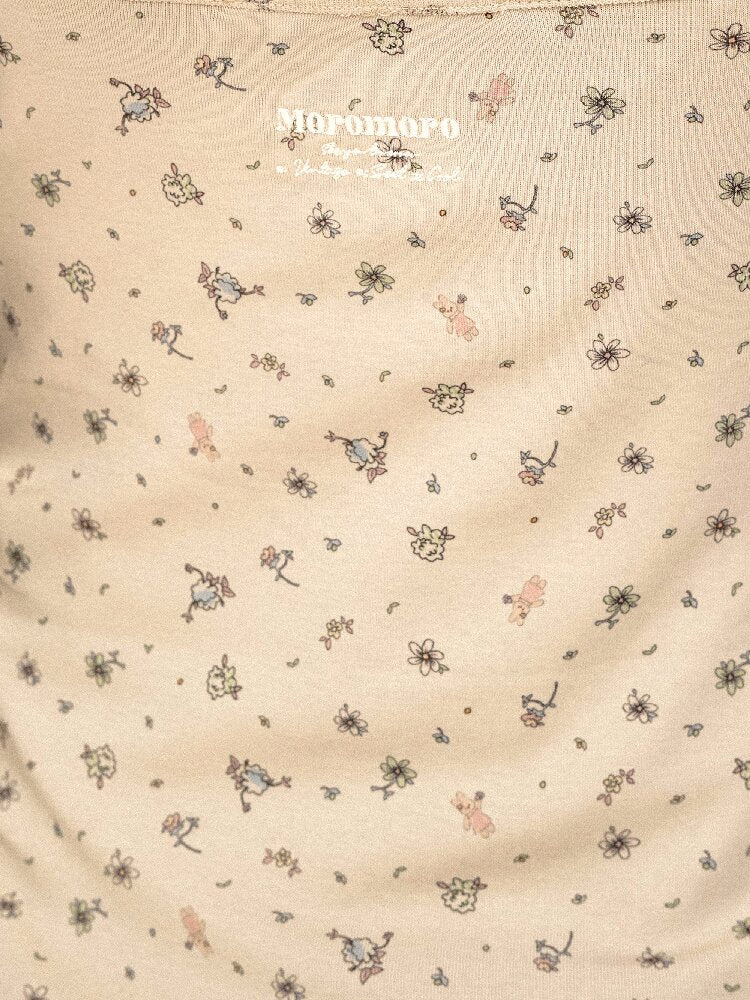 Hand Painted Floral Lace Dress【s0000017923】