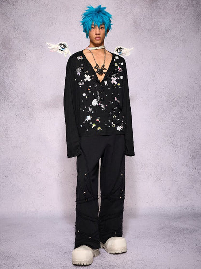 Dreamy Eye Angel Wing Collar【s0000018730】
