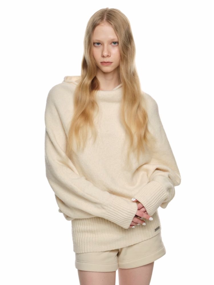 SLANT SHOULDER SWEATER [S0000010646]