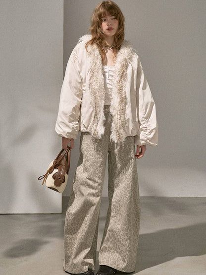 Fashionable Minimalist White Jacket【s0000014390】