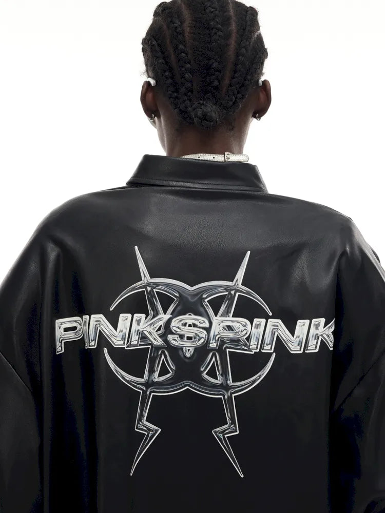 Mirror Concept PU Leather Jacket【s0000014002】