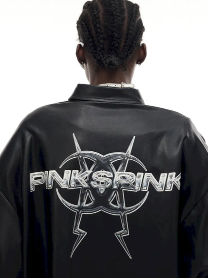 Mirror Concept PU Leather Jacket【s0000014002】