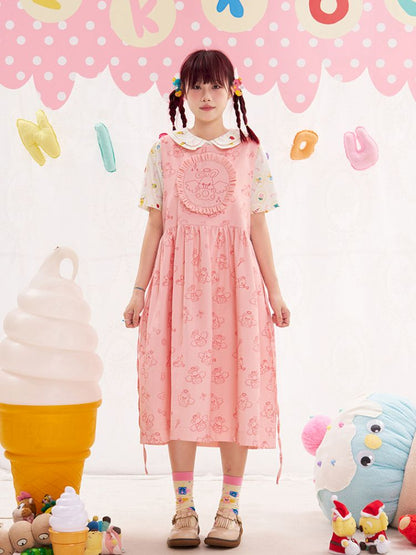 Animal Angel Strappy Skirt Tank Top Skirt【s0000013191】