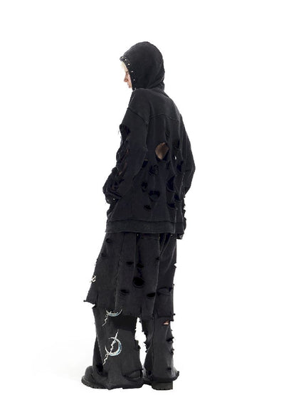 Hooded Cardigan Sweatshirt【s0000012070】