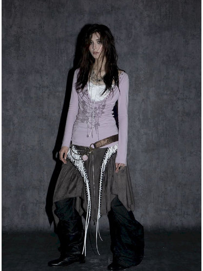 Romantic Styling Half Skirt【s0000011269】