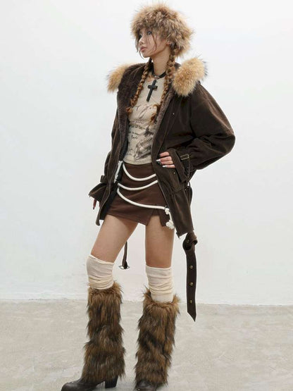 French Velvet Rabbit Fur Jacket【s0000014835】