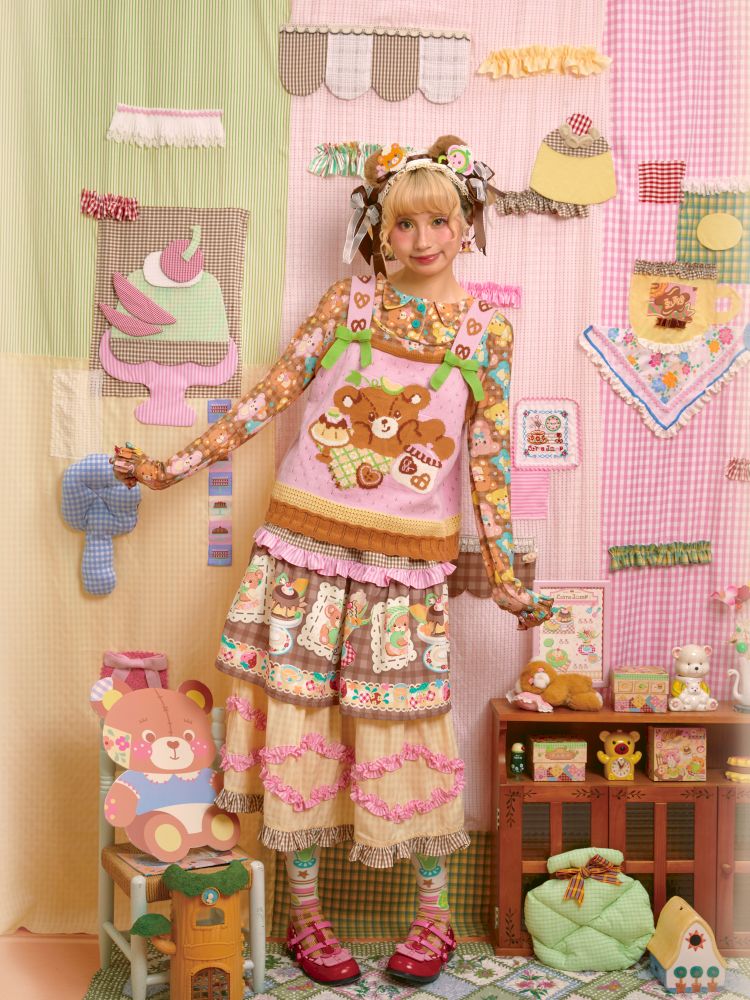 Lace Design Layered Cake Skirt【s0000013700】