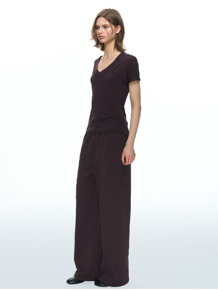 Pure Zipper Short Sweatpants Set【s0000015869】