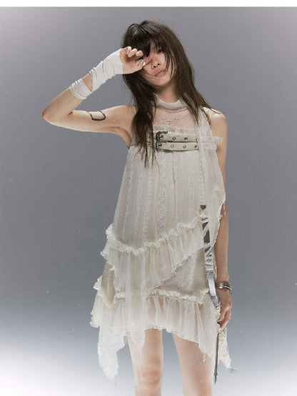 Lace Armor Embroidered Sundress【s0000017043】