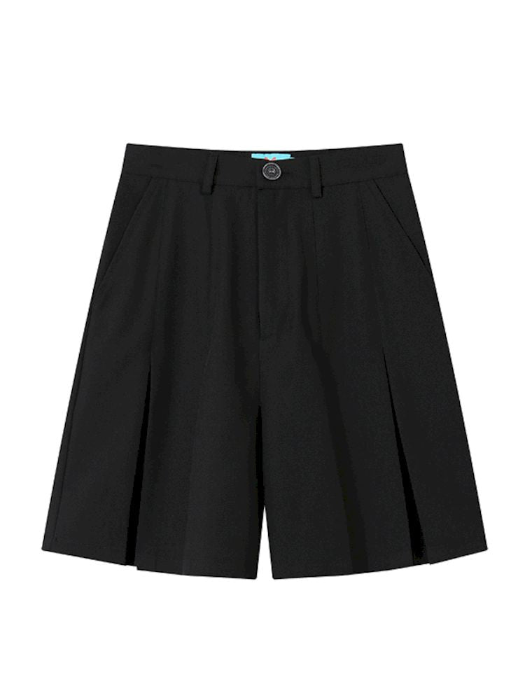 Simple Versatile Pleated Shorts【s0000008846】