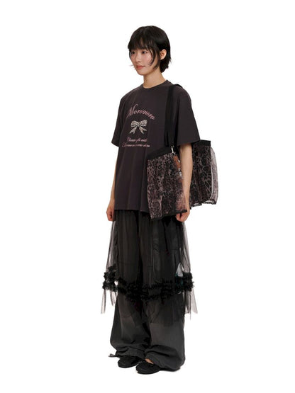Loose Round Neck Short Sleeve T-Shirt【s0000012505】