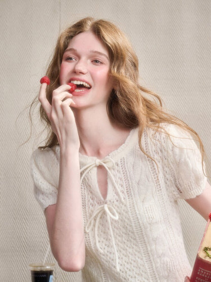 Soft Kitten Mohair Wool Knitwear【s0000015626】