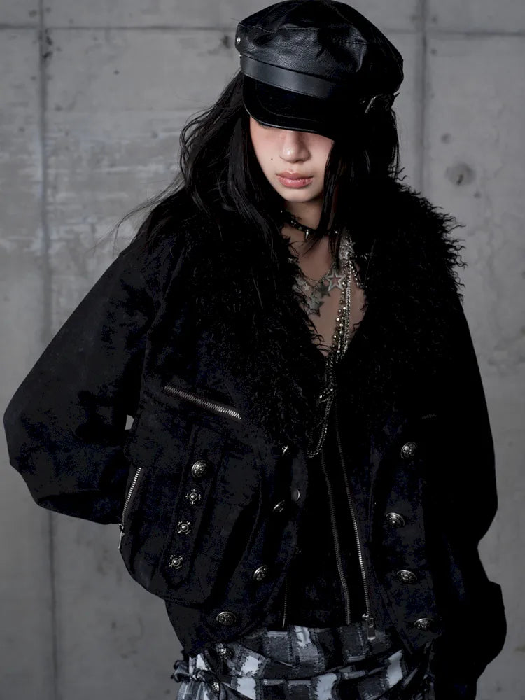 Faux Two-Piece Functional Jacket【s0000014115】