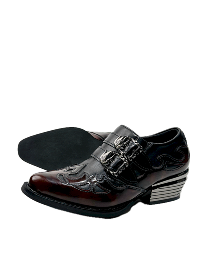 Middle heel Chelsea shoes【s0000013749】