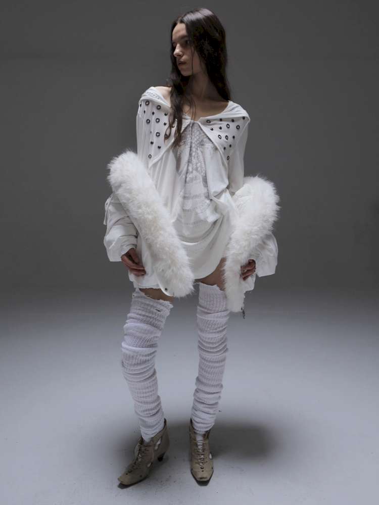 Armor Hooded Drape Lightweight T-Shirt【s0000014715】