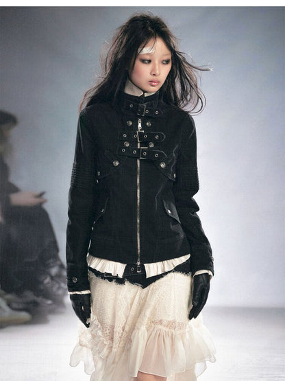 Washed Reconstructed Short Jacket【s0000015452】