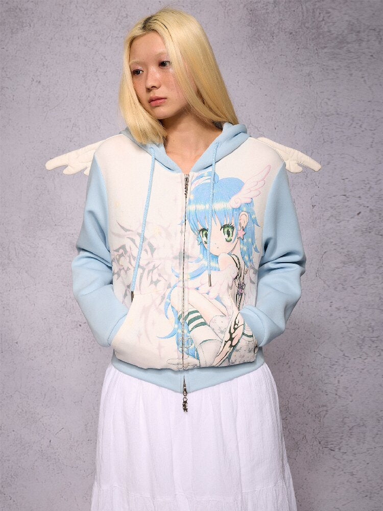 Six Winged Angel Wing Sweatshirt【s0000019149】