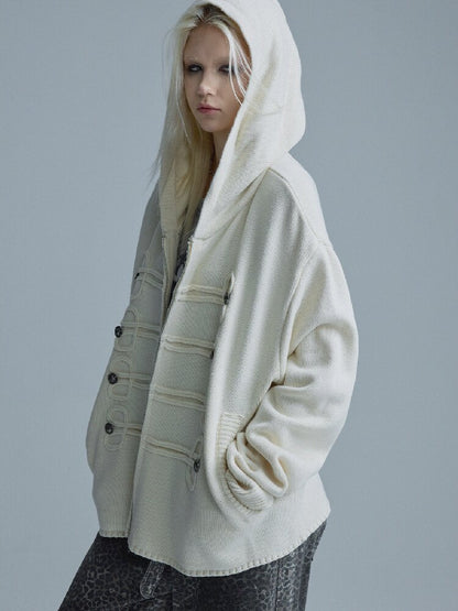 Chain Vintage Napoleon Hooded Sweater【s0000018546】