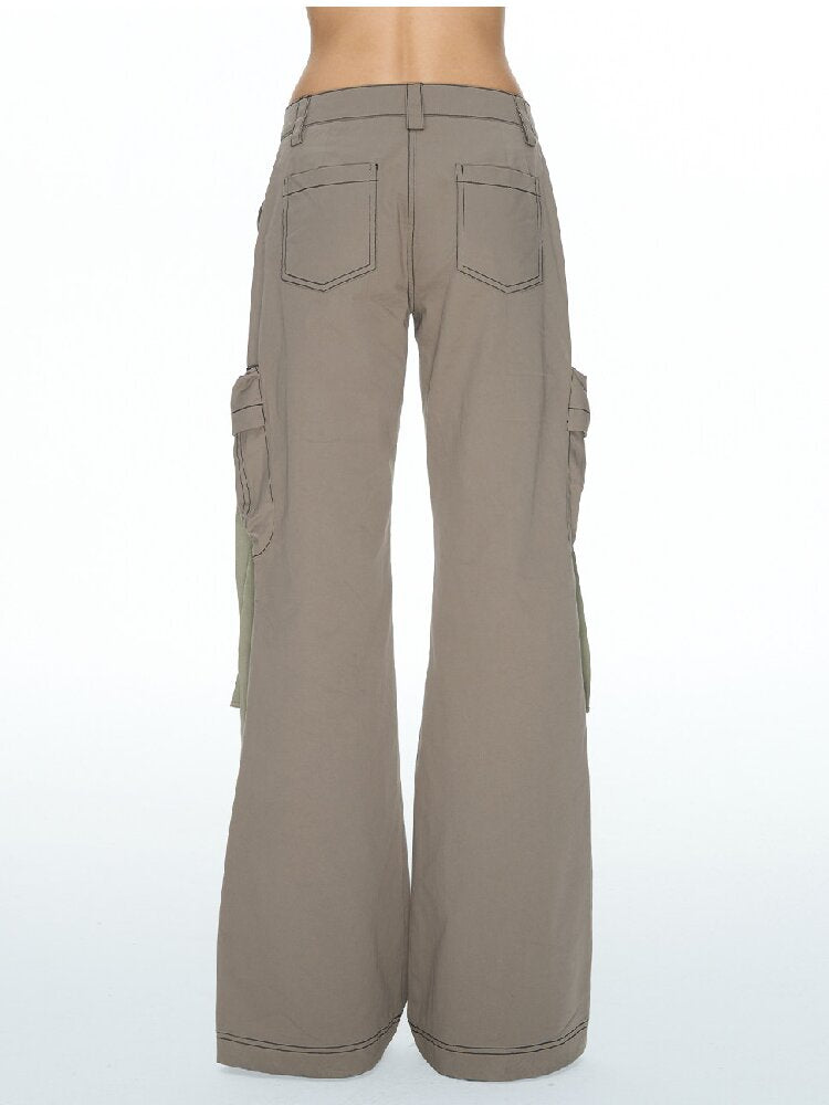 Large Pocket Topstitch Cargo Pant【s0000015860】