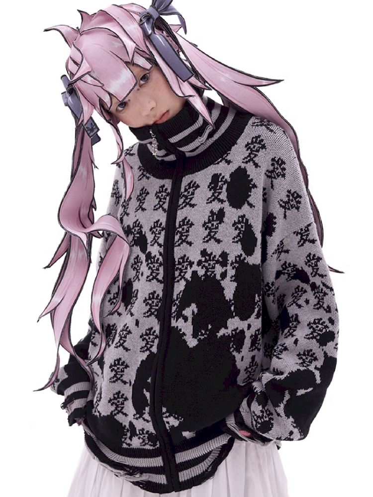 “Love” Knit Jacket [S0000011248]