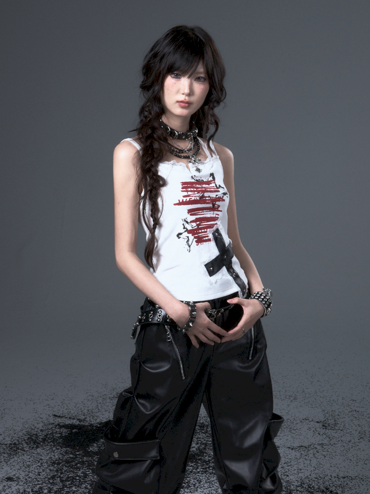 Slim thin top camisole undershirt【s0000012340】