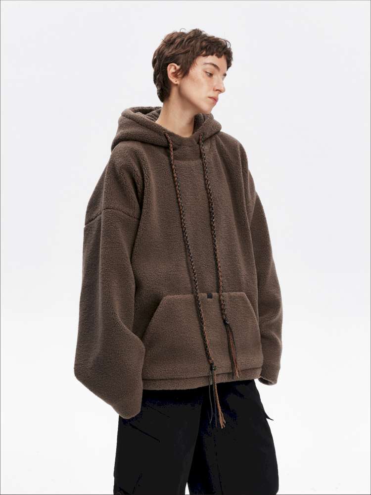 Drawstring Loose Hooded Jacket【s0000015060】