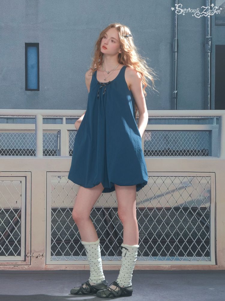 Pod Sleeveless Pocket Dress【s0000013381】