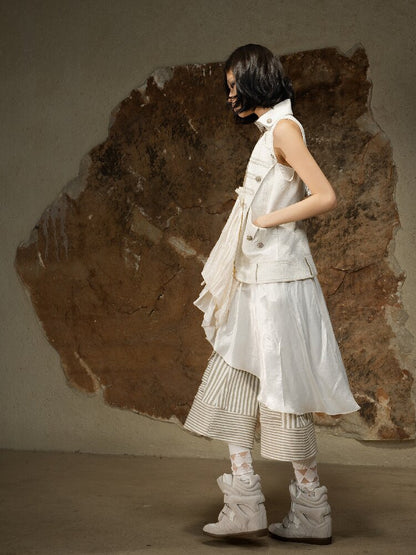 Irregular High Waisted Bandeau Skirt【s0000016929】