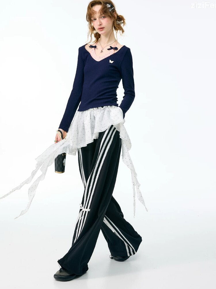 Sweet Cool Straight Wide Leg Pants【s0000017873】