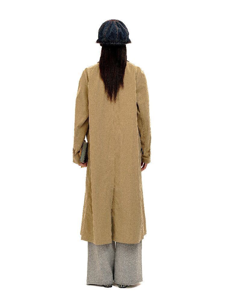 Classic Lapel Raglan Trench Coat【s0000016123】