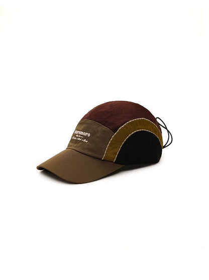 Multi-Fabric Patchwork Sports Cap【s0000017917】
