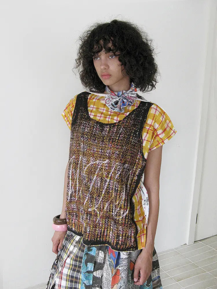Graffiti Art Print Tie【s0000014213】