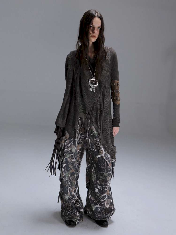 Slim Wandering Wind Tassel Cardigan【s0000014713】