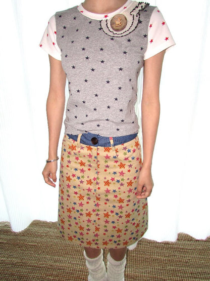 Wooden Pony Star Stretch Short Top【s0000018676】