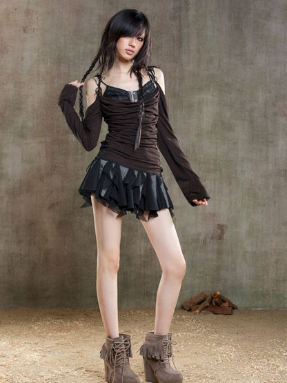 Strapless sunscreen outwear【s0000012655】