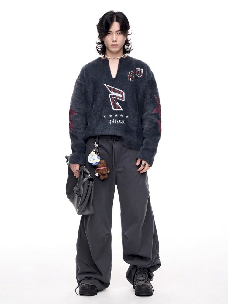 V-Neck Pullover Sweater【s0000011353】