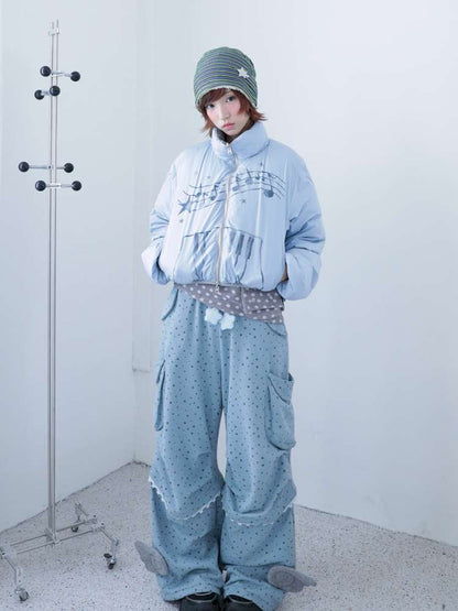 Blue Angel Wings Paratrooper Cargo Pants【s0000014692】