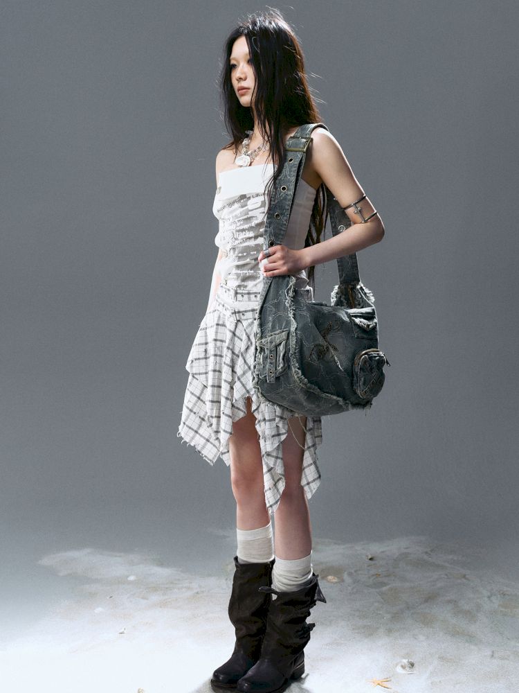 Stars-decorated crossbody bag【s0000012802】