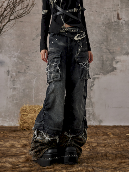 LOOSE WIDE LEG JEANS [S0000010967]