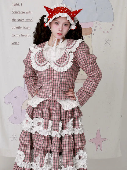 Old-fashioned Lolita cute girl niche top【s0000014103】