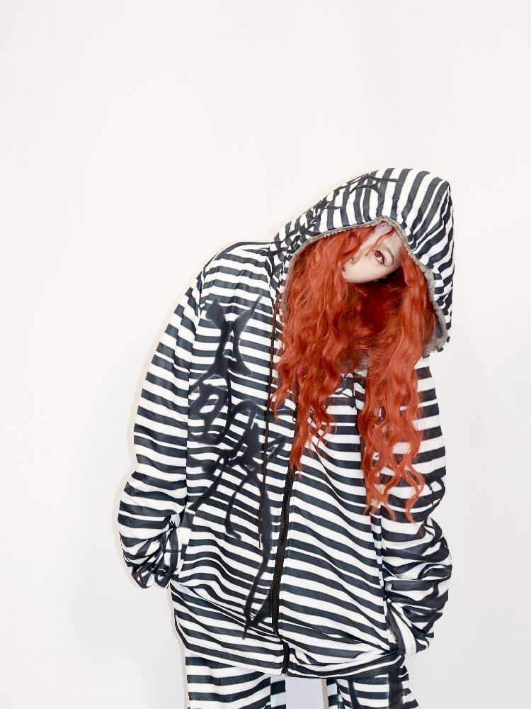 LEEDARK COTTON STRIPED SWEATSHIRT [S0000010858]