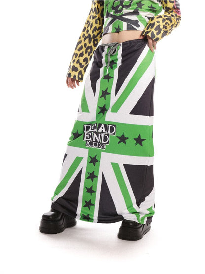 DeadEndKids Retro Print Long Skirt【s0000019126】
