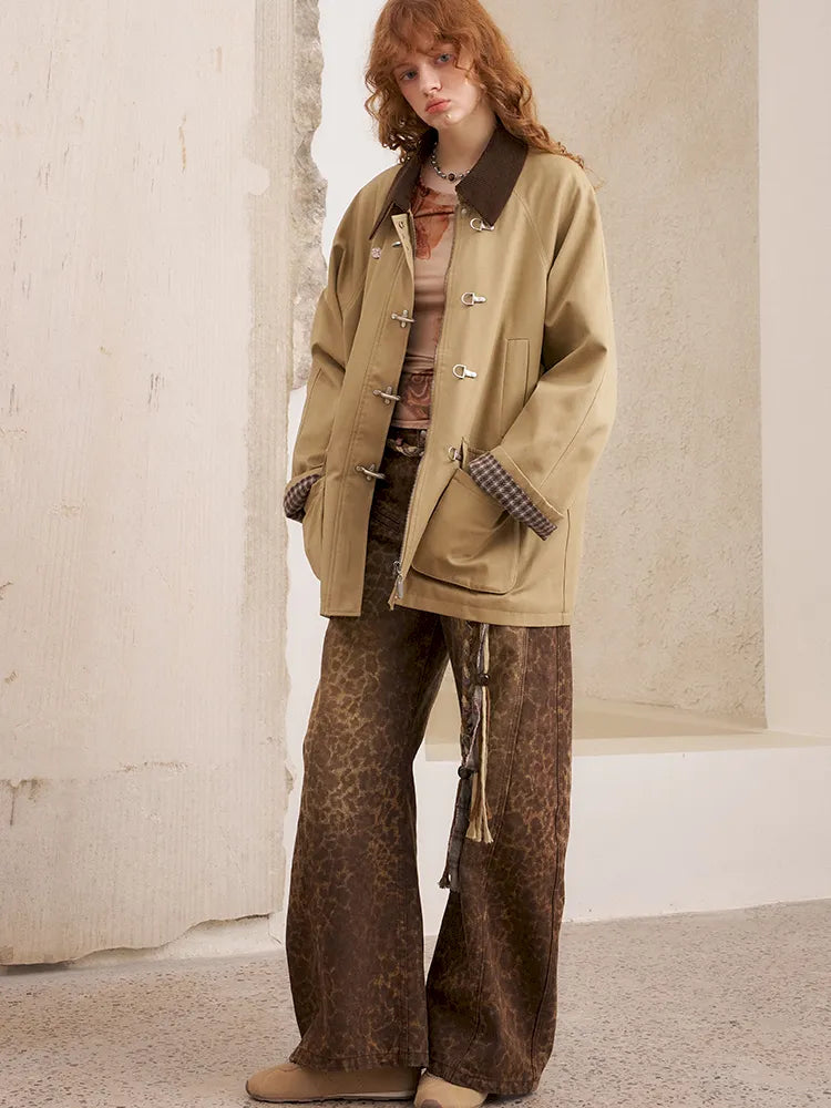 Cotton-lined trench coat【s0000014076】