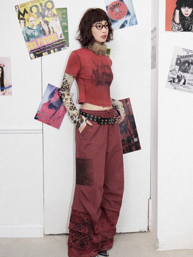 High Waisted Straight Leg Pants【s0000012270】