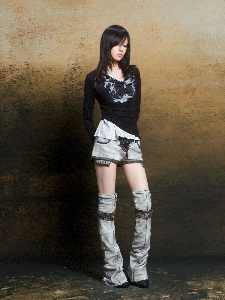 Hanging Neck Early Spring Knit Inner Top【s0000011804】