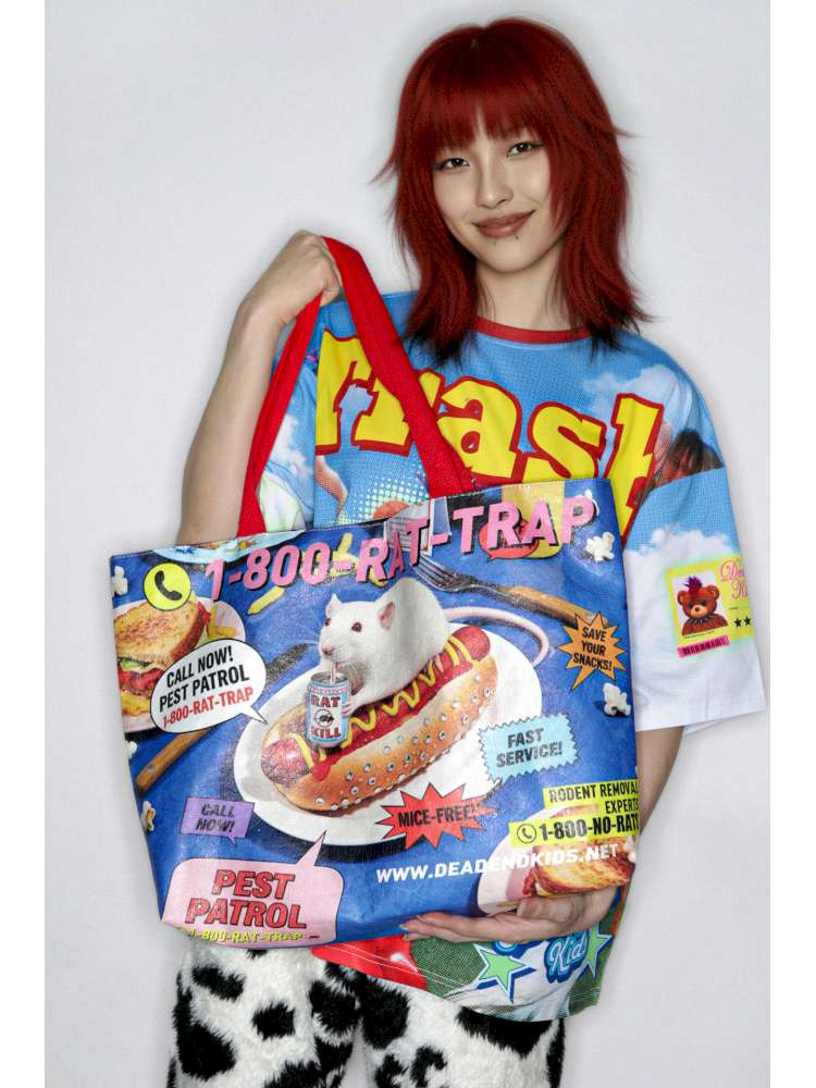 Mouse Print American Vintage Dupont Tote Bag【s0000014913】